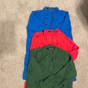 Khaadi Boys 4-5Y 3 Kurtas